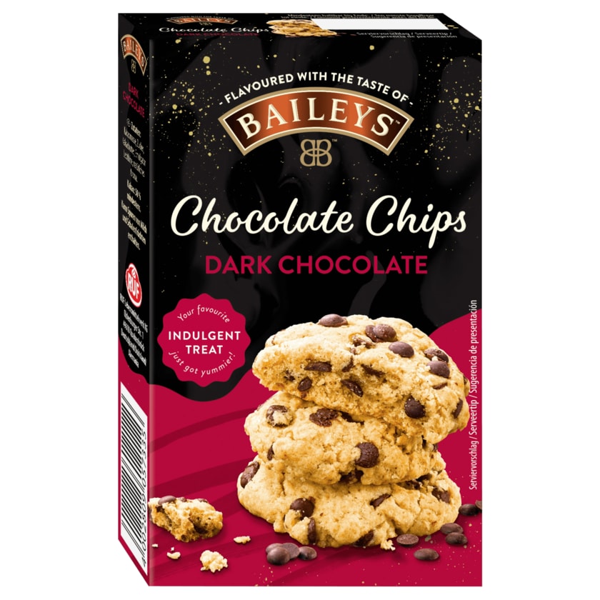 Ruf Baileys Chocolate Chips Dark Chocolate 100g